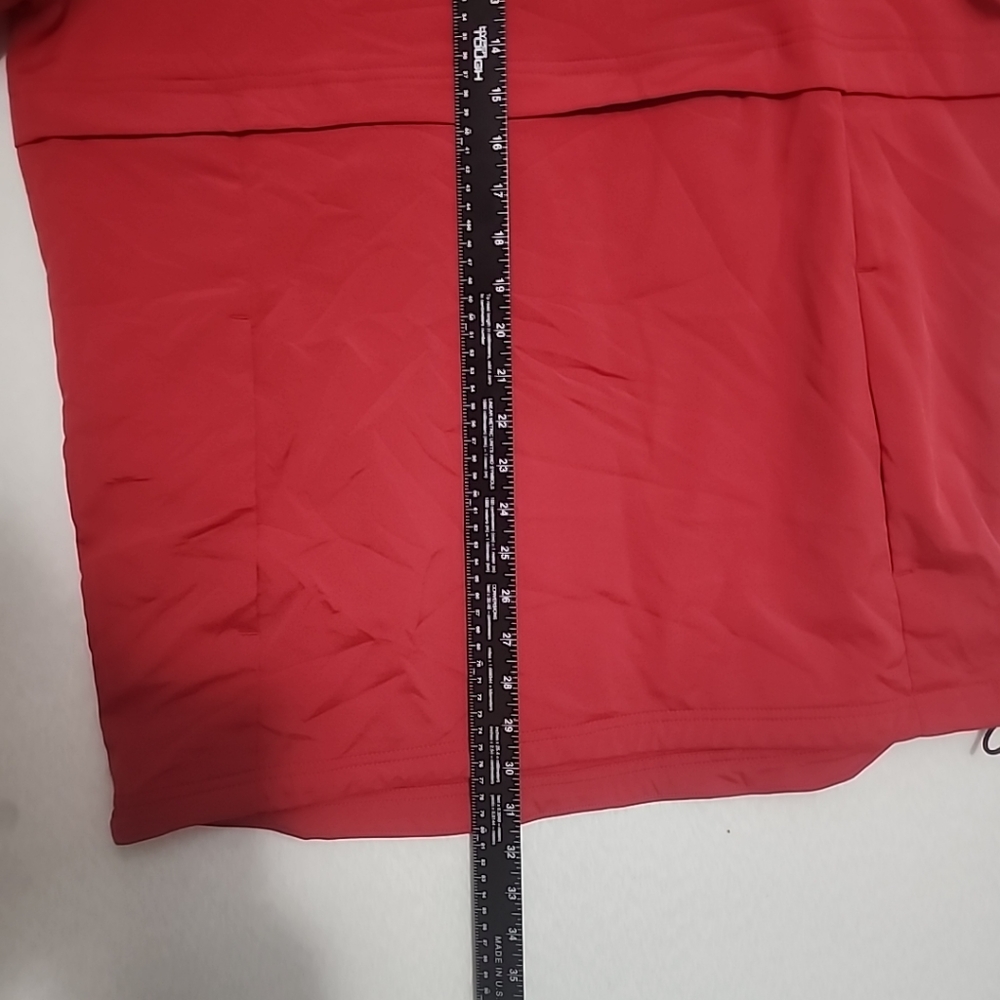 Adidas Men Medium Jacket Cardinal Logo - image 6